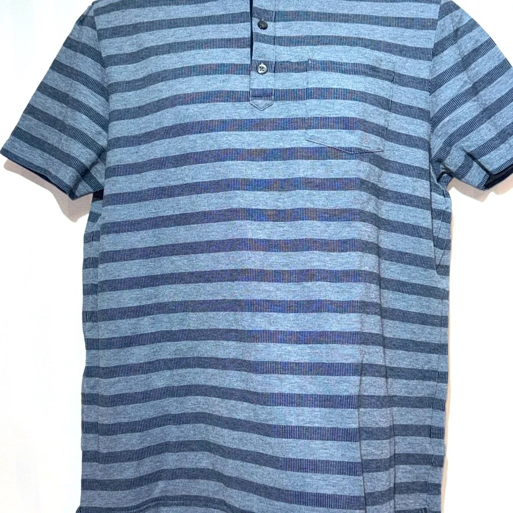 Banana Republic ‎ Organic Cotton Pique Shirt Size L